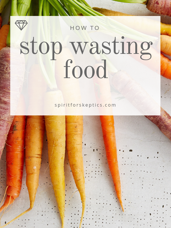 stop wasting food - portrait